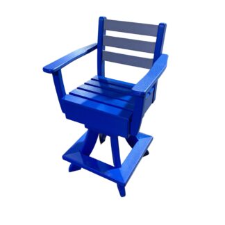 Balcony Height Ladderback Swivel Chair